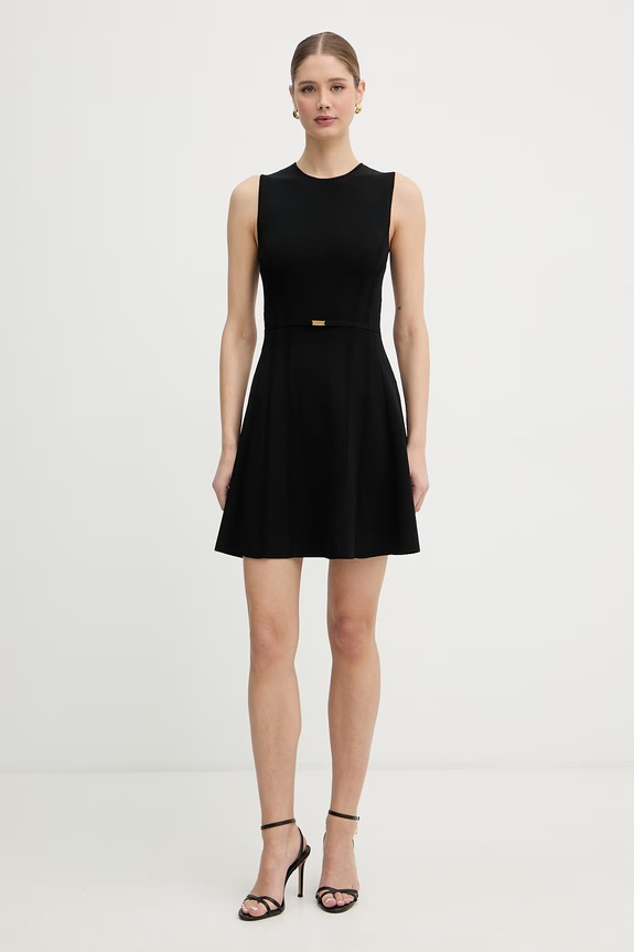Marciano by Guess vestito svasato con viscosa KASHU G6GK65.Z0762 nero SS26