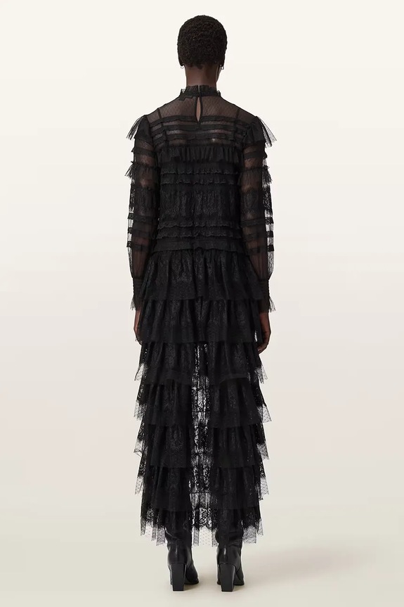 Φόρεμα AllSaints W182DD μαύρο SS26