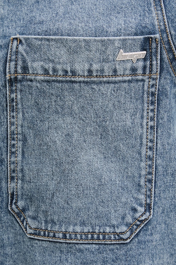 Hugo Blue rochie jeans Gandira_B 50556529 albastru