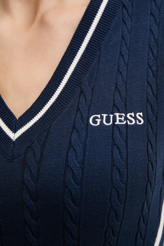 Guess sukienka SHARI V6RK09.Z4652 niebieski