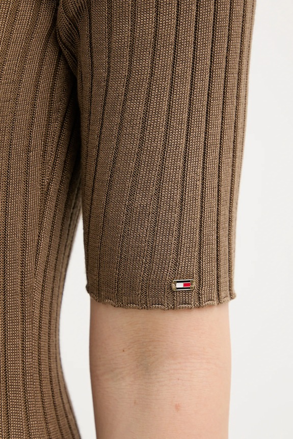 Tommy Hilfiger sukienka WW0WW48447 zielony