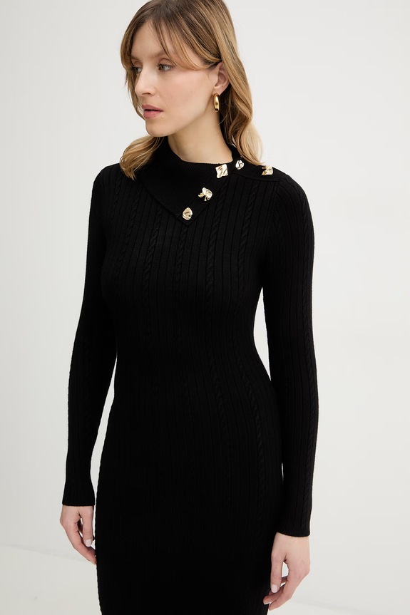 Guess rochie PRISCILLA negru W6RK01.Z2YJ2