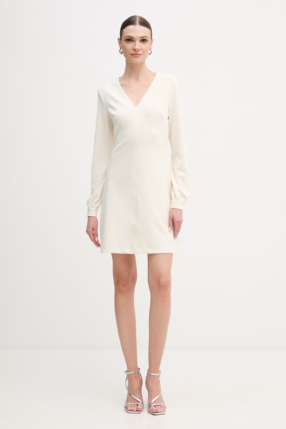 Рокля Guess EVELINA W6RK30.KCBO2 бежов SS26