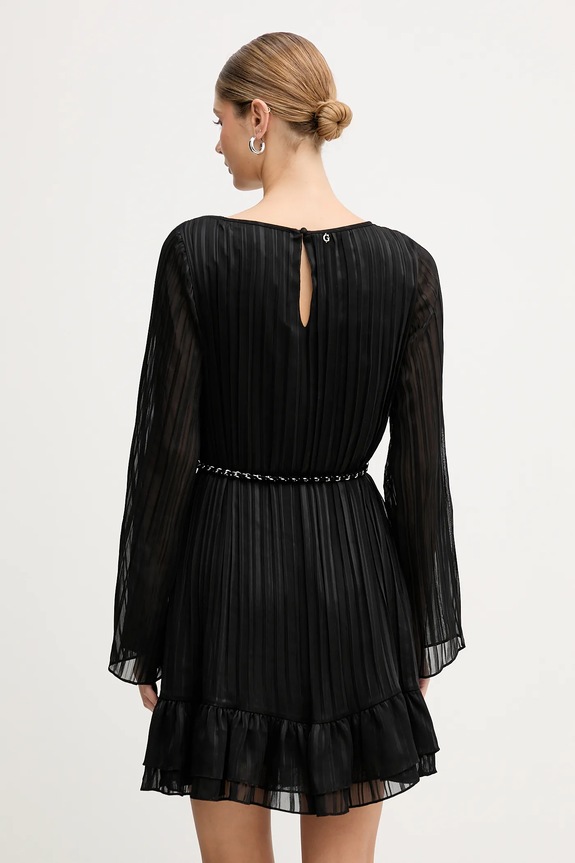 Odzież Guess sukienka ILENIA W6RK37.WJ712 czarny