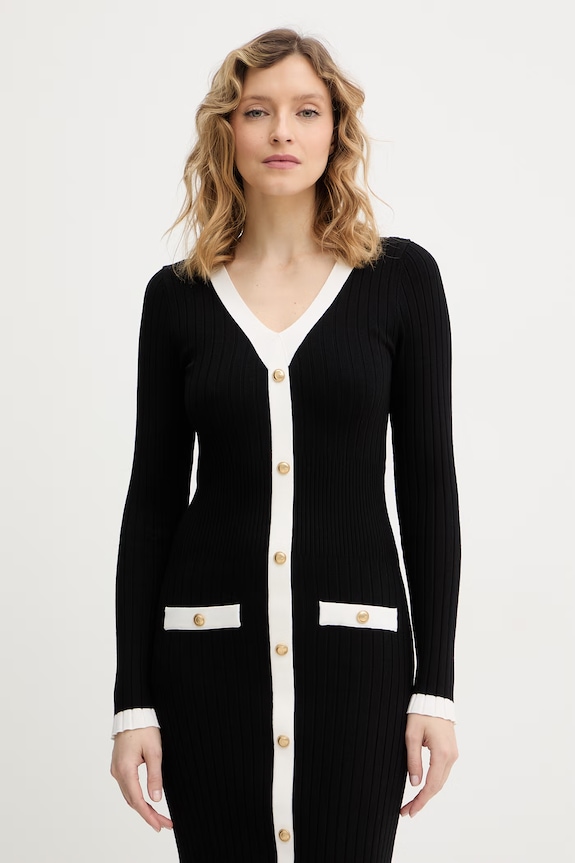 Guess sukienka LAUREL czarny W6RK38.Z3HP2