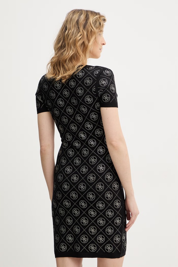 Дрехи Рокля с вълна Guess 4G W6RK92.Z3JD2 черен