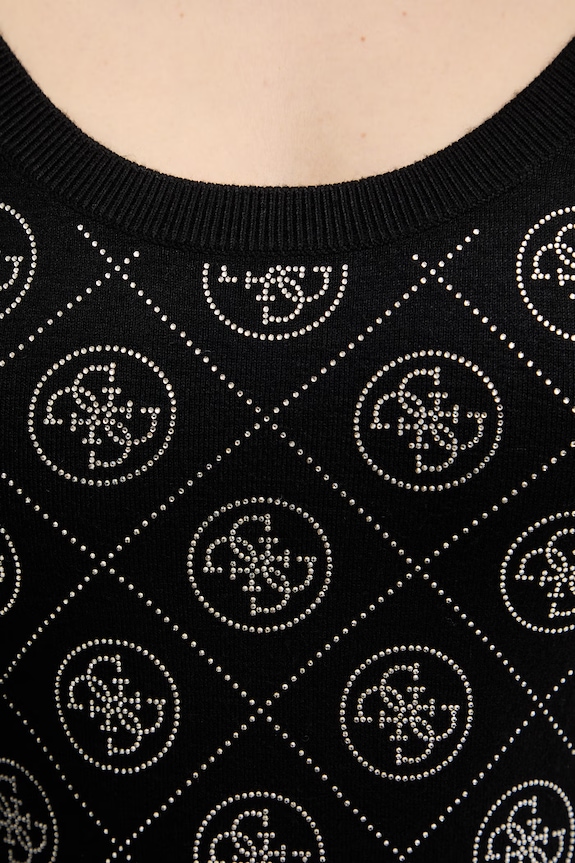 Рокля с вълна Guess 4G W6RK92.Z3JD2 черен