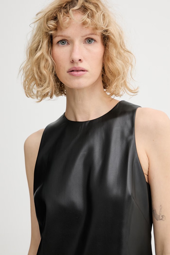 Calvin Klein sukienka czarny LV147E008G