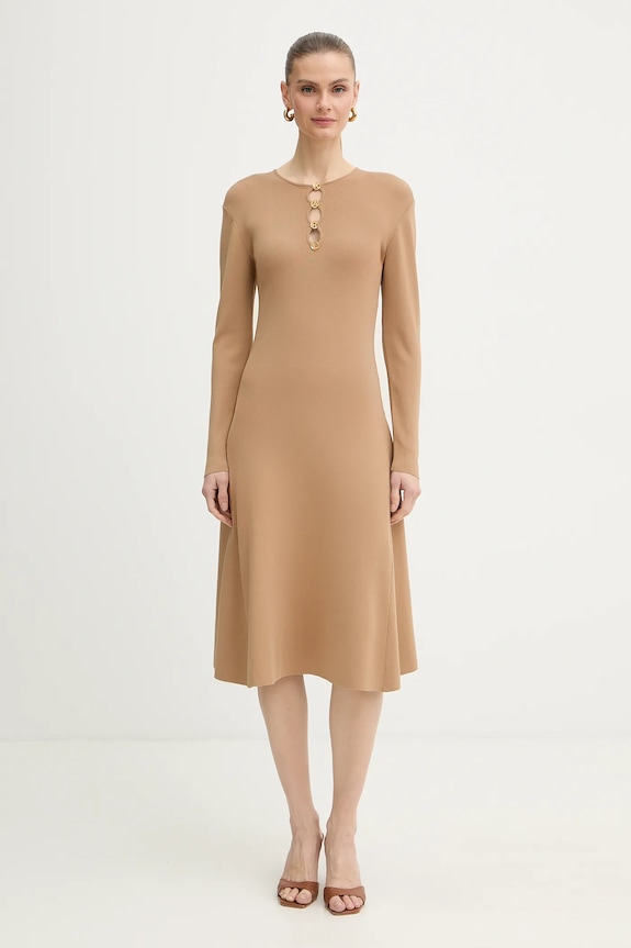 Karl Lagerfeld ruha KARL DAILY hosszú bézs B1W13003
