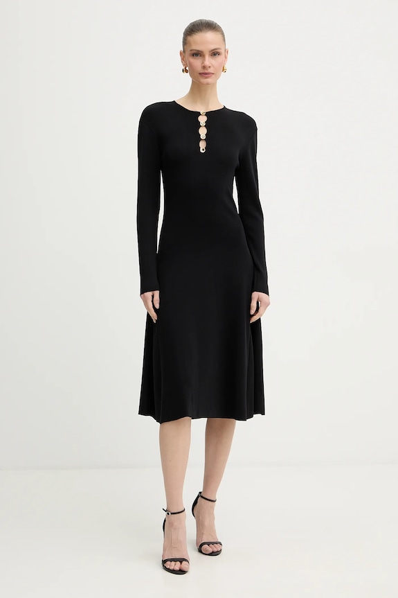 Karl Lagerfeld ruha KARL DAILY hosszú fekete B1W13003