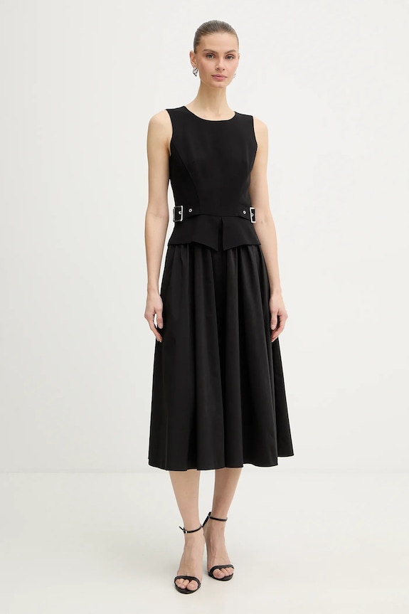 Karl Lagerfeld ruha ujjatlan fekete B1W13023