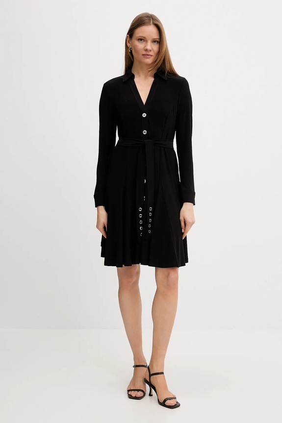 Φόρεμα Dkny DD5J1P40 μαύρο SS26