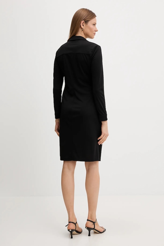 Oblačila Obleka Dkny DD5J2P39 črna