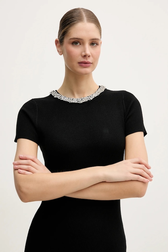 Šaty Dkny čierna DJ6R0999