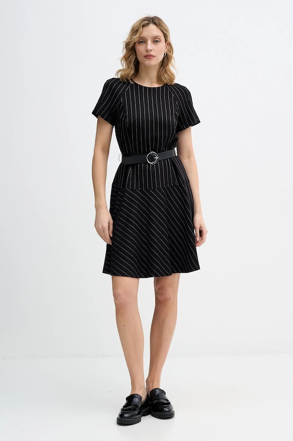 Dkny sukienka DD5K1P70 czarny SS26