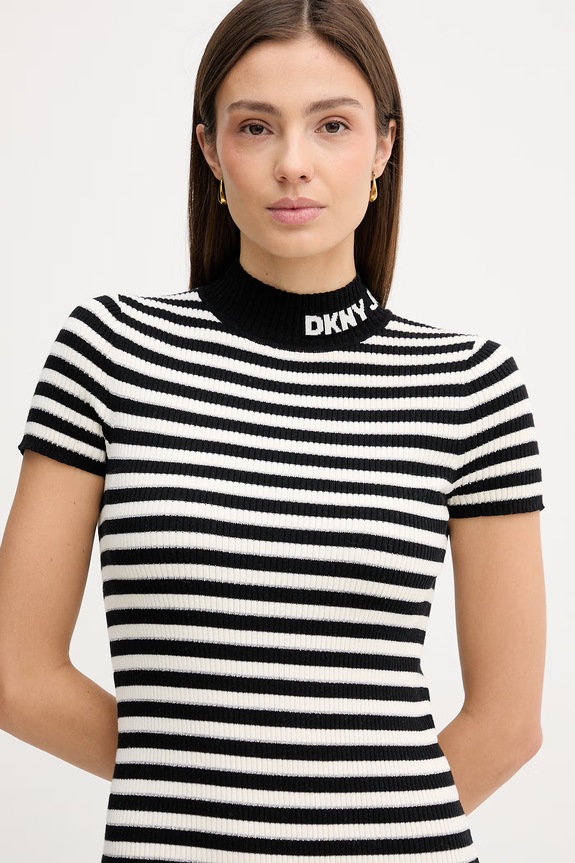 Šaty Dkny čierna DJ6R0998