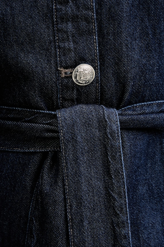 Φόρεμα τζιν Dkny DJ5D9142 σκούρο μπλε