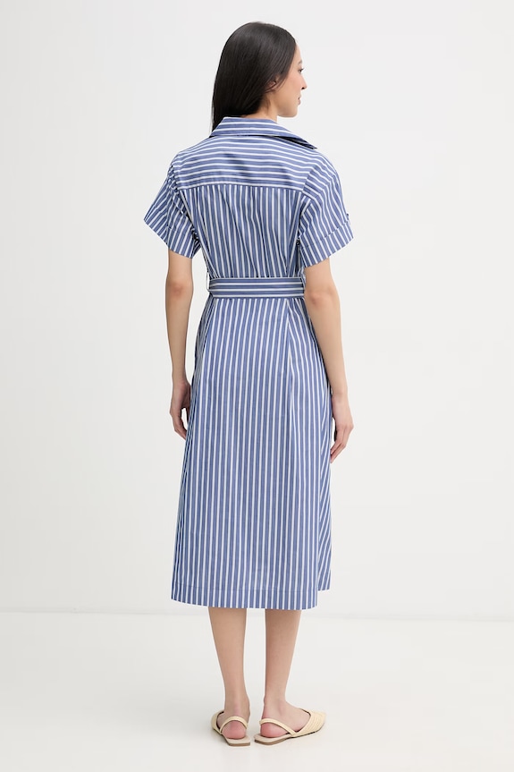 Îmbrăcăminte DKNY rochie de vară din bumbac DD5A1P12 albastru