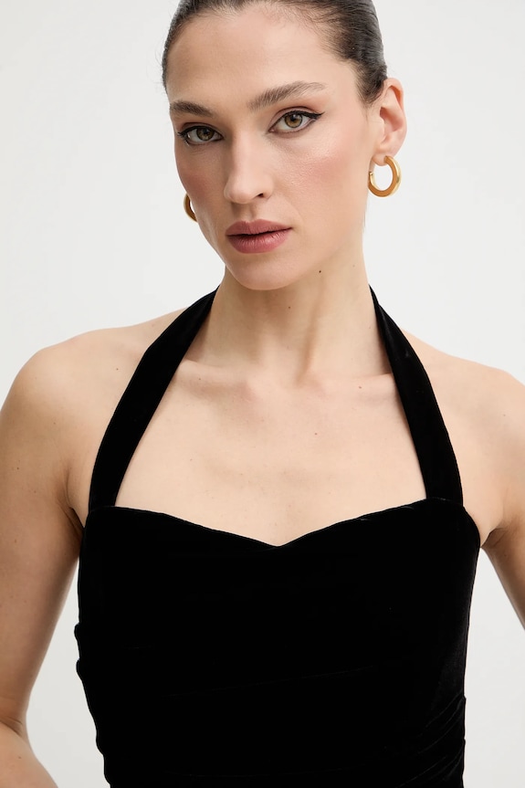 Šaty Bardot čierna 60215DB