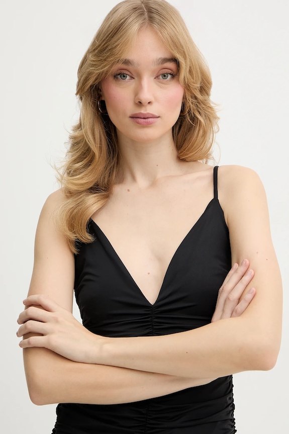 Šaty Bardot čierna 60169DB