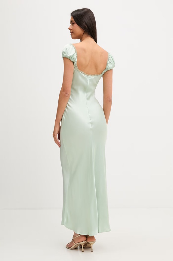 Ruházat Bardot ruha viszkózból 60241DB zöld