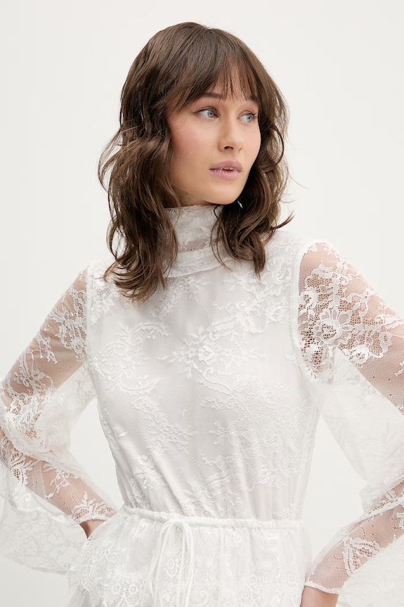 Bardot sukienka biały 60273DB1