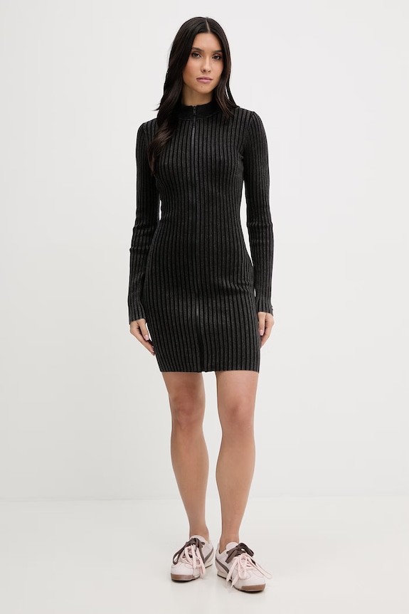 Guess Originals rochie din amestec de lana W6RK85.Z3JC2 gri SS26