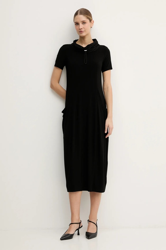 Joseph Ribkoff sukienka 261633 czarny SS26
