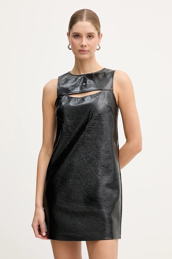 Armani Exchange rochie mini negru XW001812.AF18859