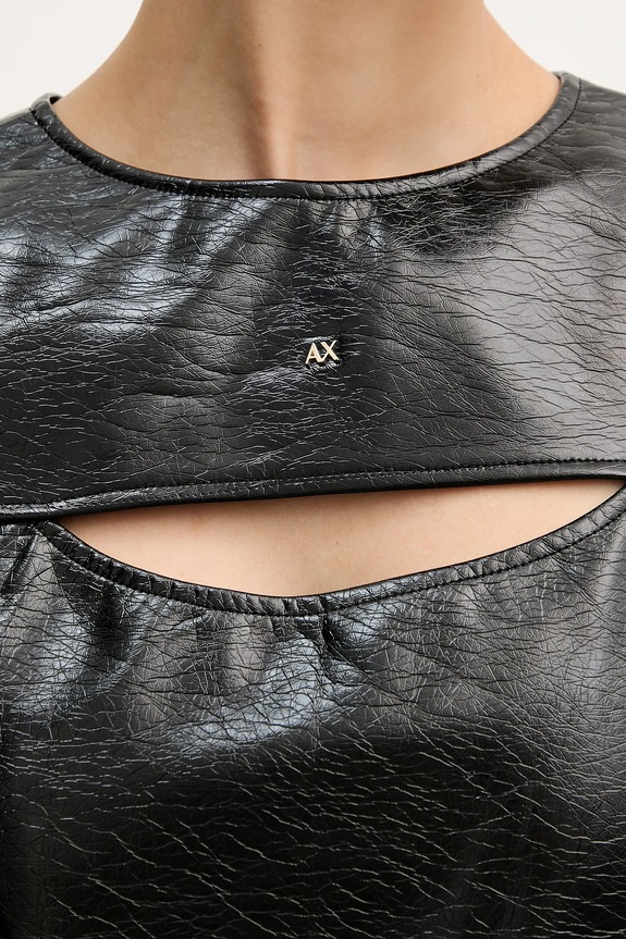 Armani Exchange rochie XW001812.AF18859 negru