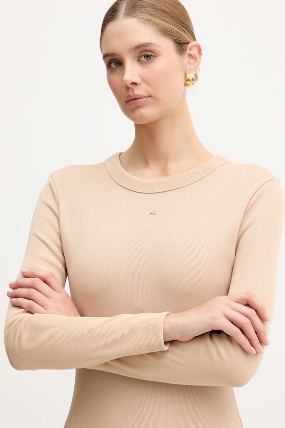 Armani Exchange rochie bej XW001834.AF18852