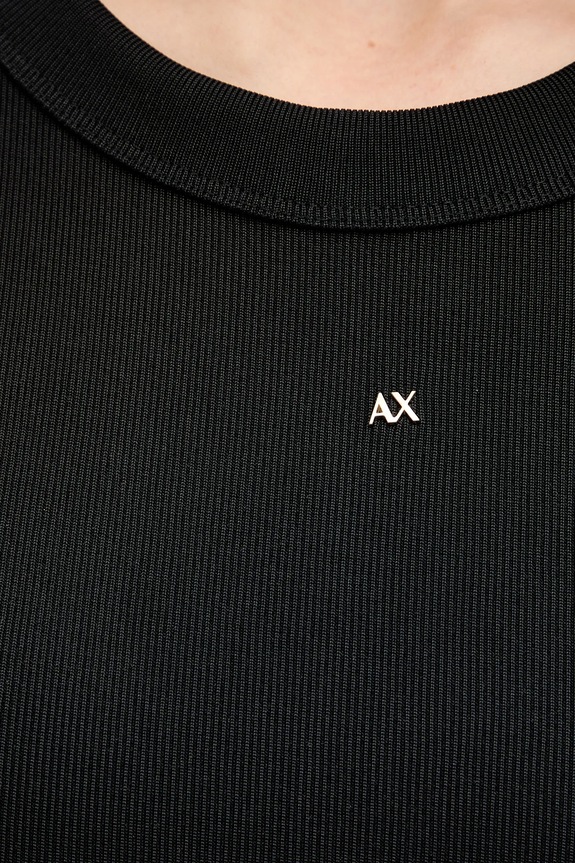Armani Exchange sukienka XW001834.AF18852 czarny