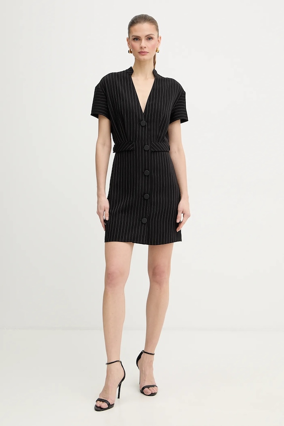 Armani Exchange rochie XW002204.AF19011 negru SS26