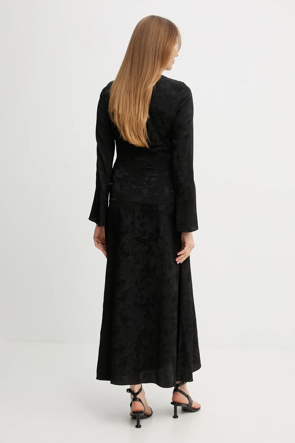 Îmbrăcăminte ZADIG&VOLTAIRE rochie de mătase WWDR02539 negru