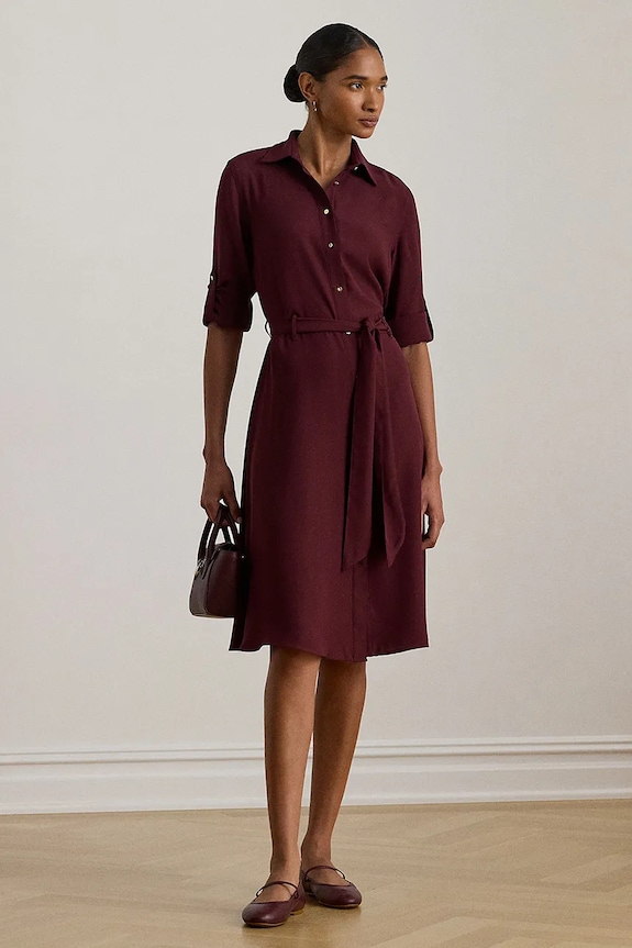 Lauren Ralph Lauren ruha gombolós burgundia 200980920
