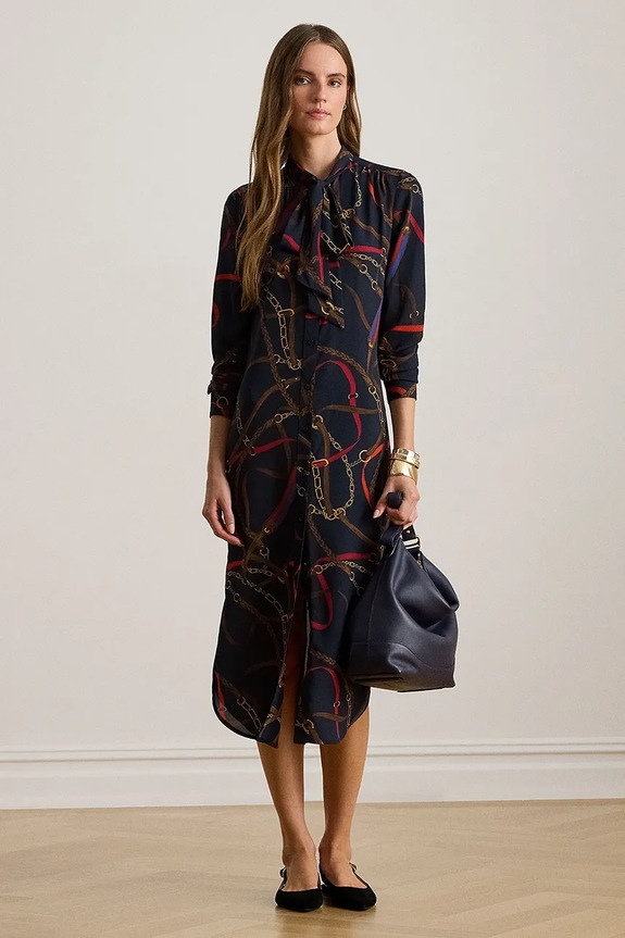 Lauren Ralph Lauren ruha hosszú sötétkék 200P03552
