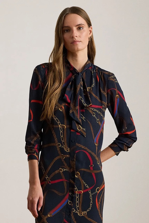 Ruházat Lauren Ralph Lauren ruha 200P03552 sötétkék