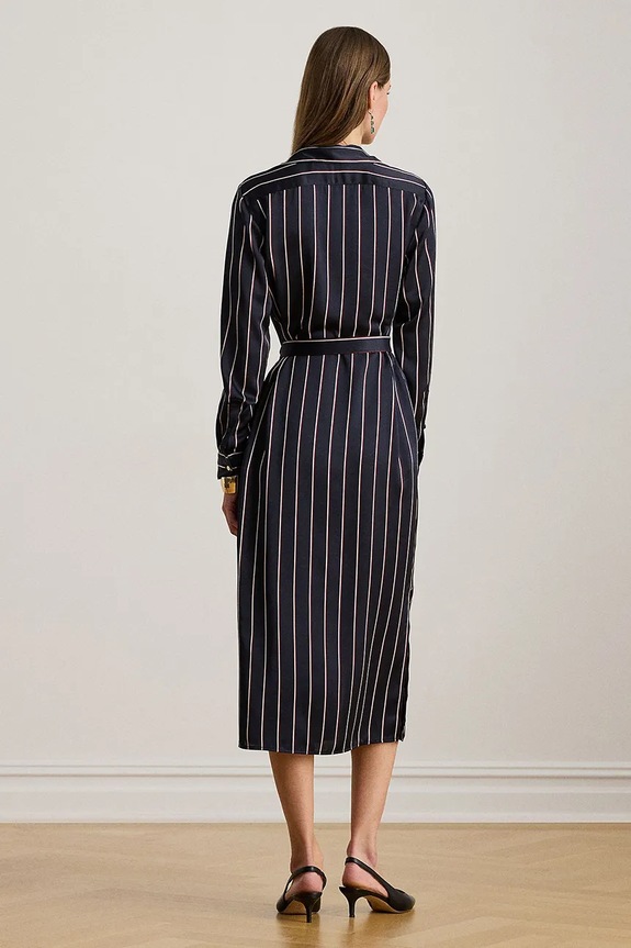 Φόρεμα Lauren Ralph Lauren 200P03569 σκούρο μπλε SS26