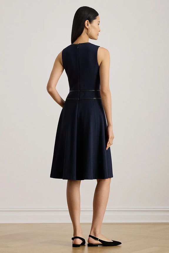 Lauren Ralph Lauren rochie 200P03728 bleumarin SS26