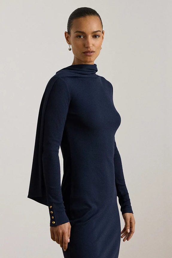 Oblečenie Šaty Lauren Ralph Lauren 200P03733 tmavomodrá