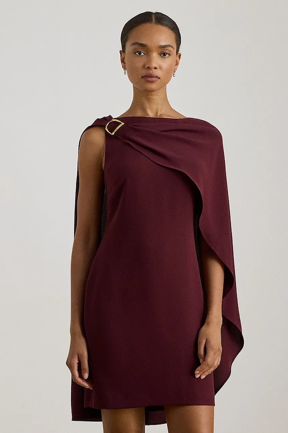 Одяг Сукня Lauren Ralph Lauren 253P03575 бордо