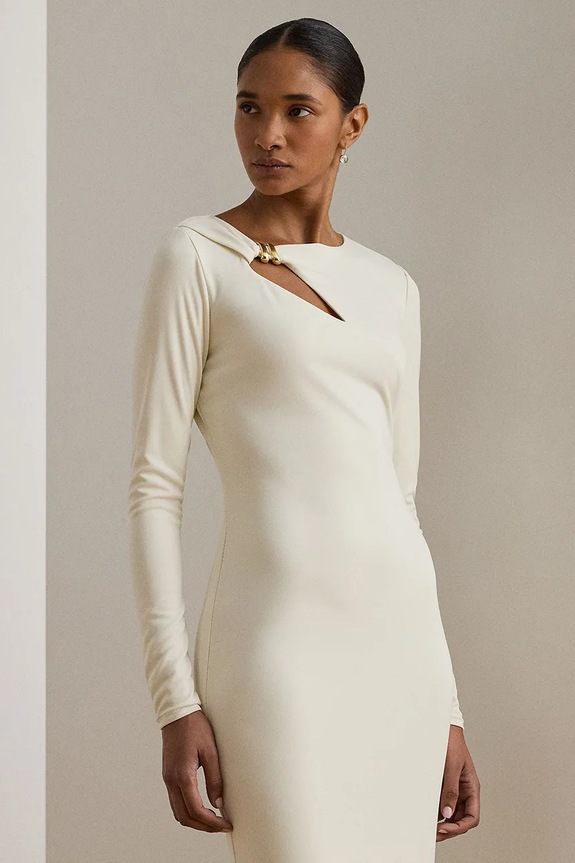 Oblečenie Šaty Lauren Ralph Lauren 253P03589 béžová