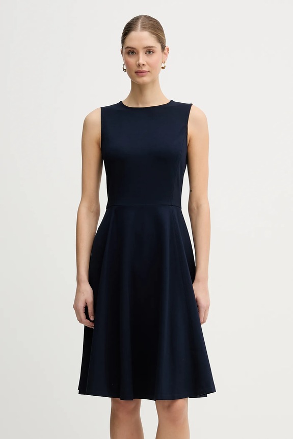Šaty Lauren Ralph Lauren látka tmavomodrá 200980935