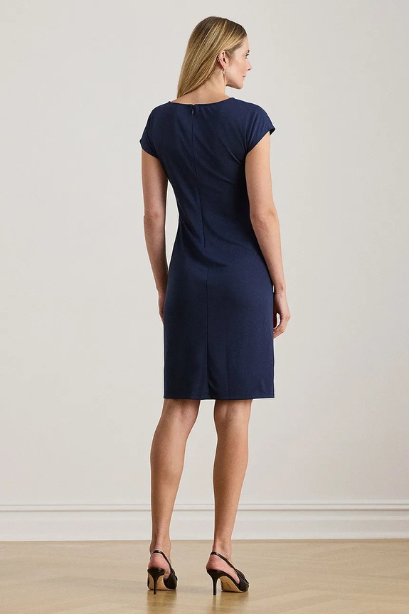 Šaty Lauren Ralph Lauren 200P03763 námořnická modř SS26