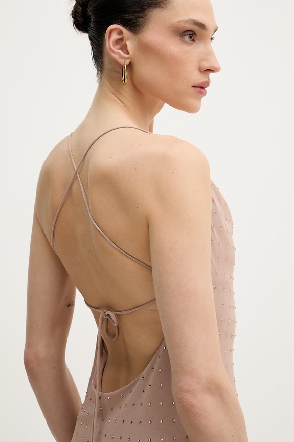 Pinko sukienka 106299.A32X beżowy