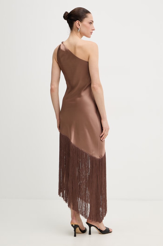Ρούχα Φόρεμα Pinko 106352.A33D καφέ