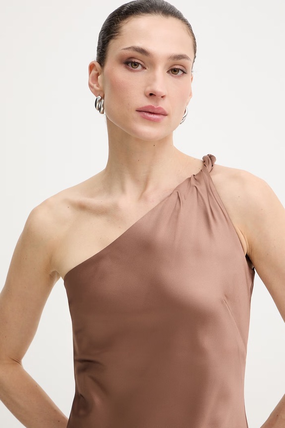 Φόρεμα Pinko καφέ 106352.A33D