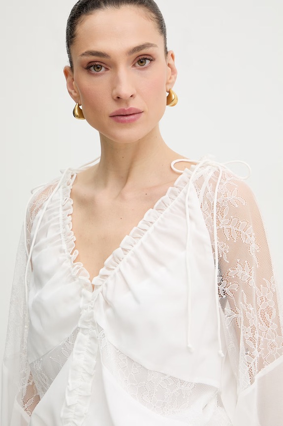 Pinko šaty biela 106293.A336