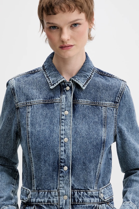 Jeans obleka Karl Lagerfeld Jeans modra B1W13036