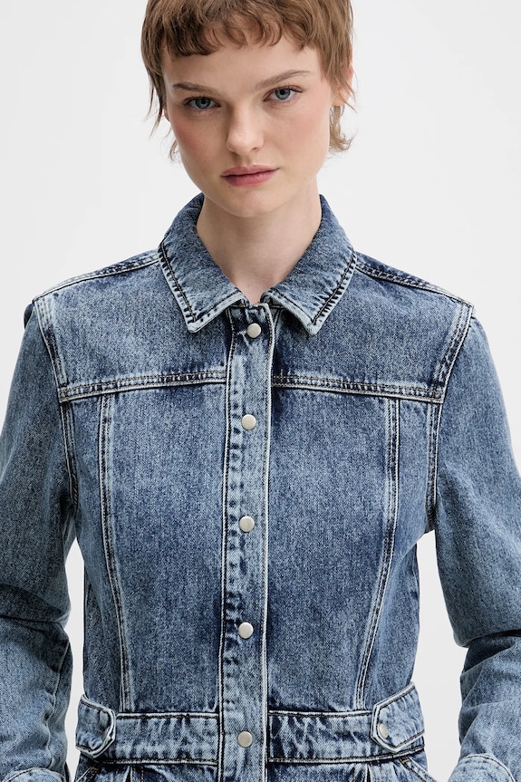 Jeans obleka Karl Lagerfeld Jeans modra B1W13036
